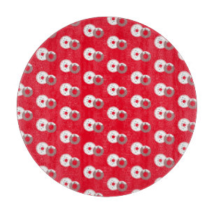 Planche À Découper Boulangerie de beignets de Noël