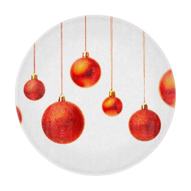 Planche À Découper Boules de Noël (Devant)
