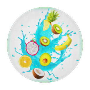 Planche À Découper Bouquet de fruits tropicaux Art. Acheter maintenan