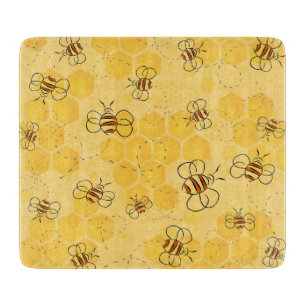 Planche À Découper Bourdonnement d'abeilles Abeilles à miel Mignonnes