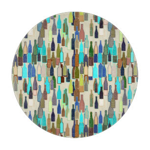 Planche À Découper Bouteilles de vin, couleur multi, arrière - plan