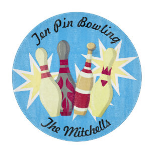 Planche À Découper Bowling de style vintage