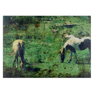 Planche À Découper Buckskin and Pinto Grunge