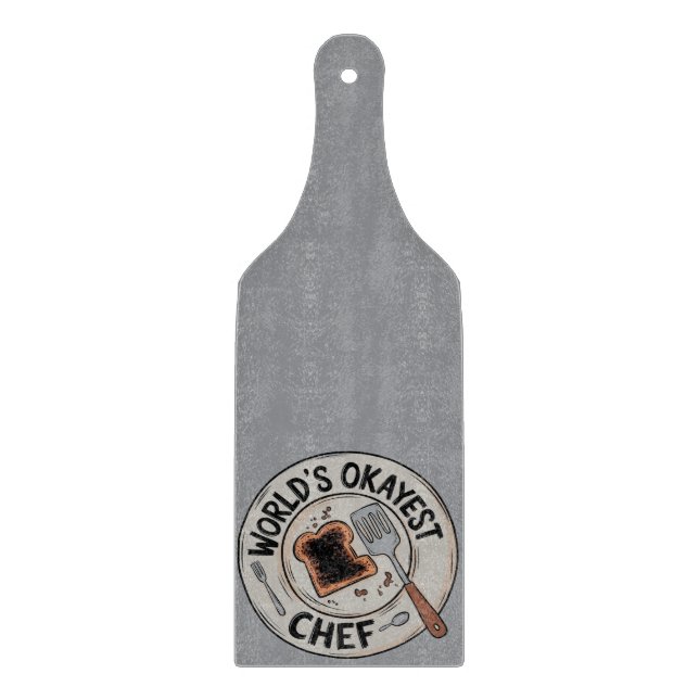 Planche À Découper Cadeau drôle pour les cuisiniers : design du meill (Devant)