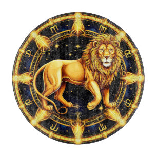 Planche À Découper 🦁 Cadeau Symbole Stellaire Céleste du Zodiaque Li