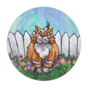 Planche À Découper Cadeaux et accessoires de chats de gingembre