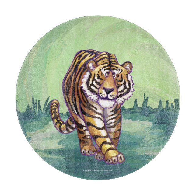 Planche À Découper Cadeaux et accessoires de tigre (Devant)
