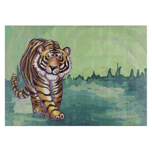 Planche À Découper Cadeaux et accessoires de tigre (Devant)