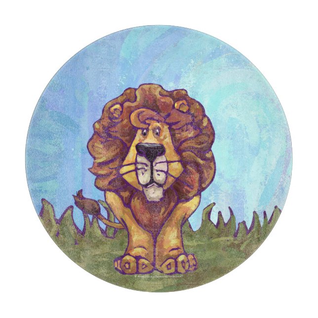 Planche À Découper Cadeaux et accessoires Lion (Devant)