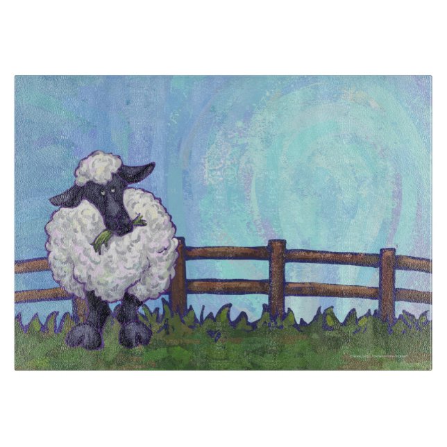 Planche À Découper Cadeaux et accessoires pour moutons (Devant)