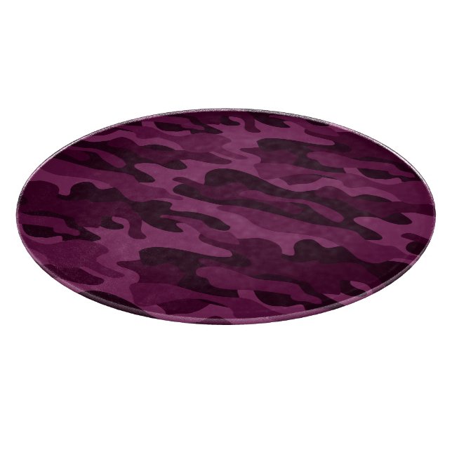 Planche À Découper Camo de couleur violette tyrienne (Coin)