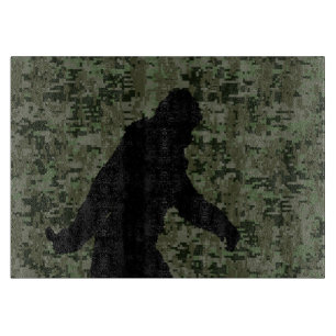Planche À Découper Camouflage de Digitals de région boisée de