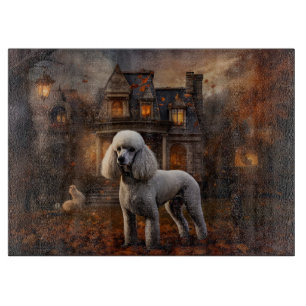 Planche À Découper Caniche Halloween Épouvantable