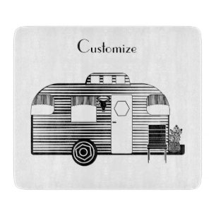 Planche À Découper Caravane Camper Traveller Thunder_Cove