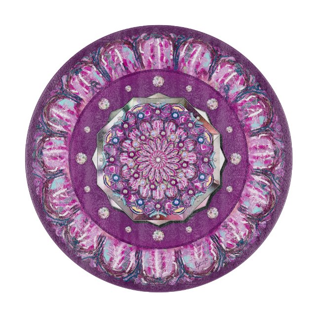 Planche À Découper Cardinal Red Rosace (Devant)