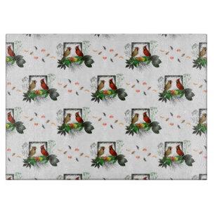 Planche À Découper Cardinals Corner Glass Cutboard