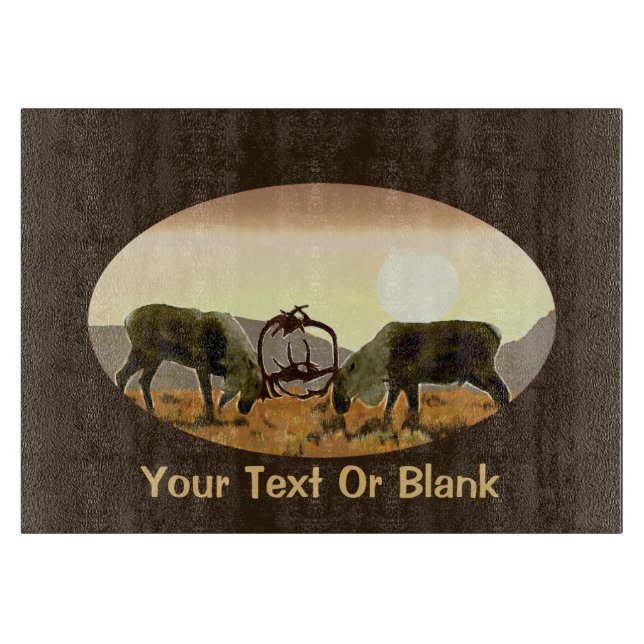 Planche À Découper Caribou Duel (Devant)