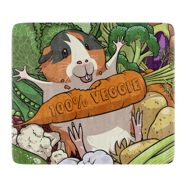 Planche À Découper Carotte de porc 100% Veggie Caroton (Devant)