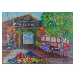 Planche À Découper Carte à découper Anchorage Visitor Center