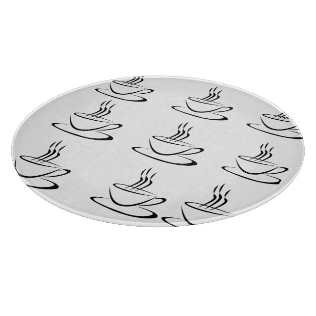 Planche À Découper Carte à découper Conception Café (Coin)