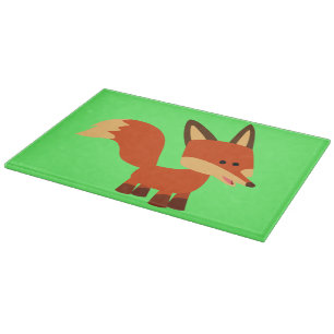 Planche À Découper Carte à découper Fox en plastique mignonne