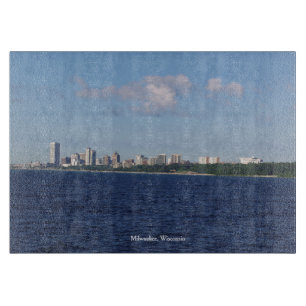 Planche À Découper Carte à découper Milwaukee Skyline