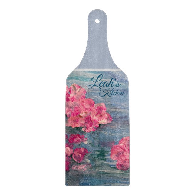 Planche À Découper Carte à découper rose (Devant)