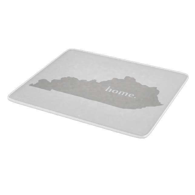 Planche À Découper Carte à la maison d'état de silhouette du Kentucky (Coin)