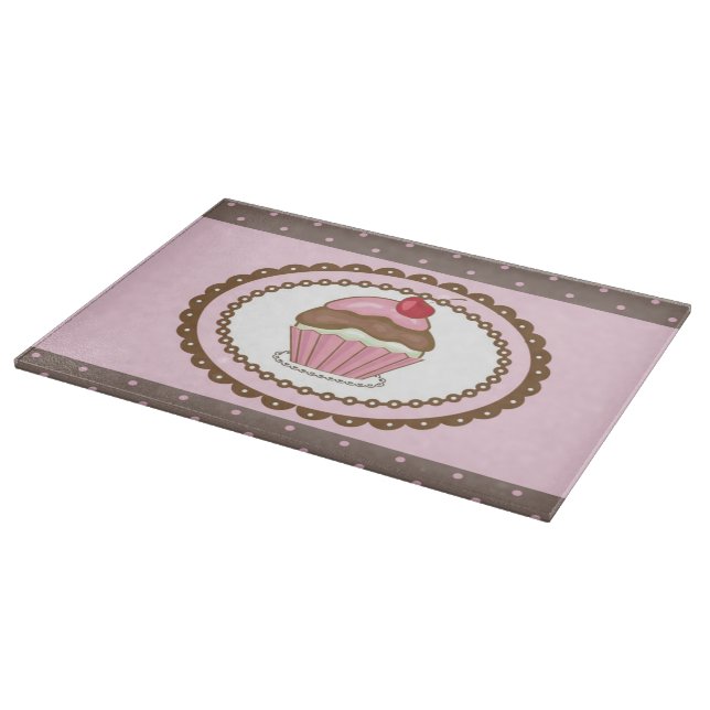 Planche À Découper Carte d'anniversaire avec le petit gâteau (Coin)