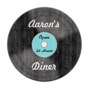 Planche À Découper Carte de découpe personnalisée des enregistrements