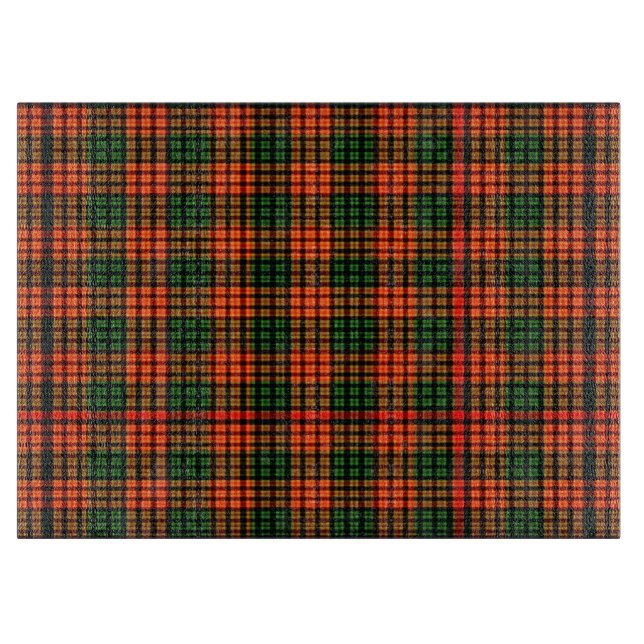 Planche À Découper Carte de découpe rouge vert (Devant)