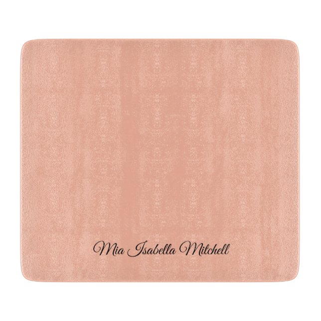 Planche À Découper Carte de découpe Soft Peach Couleur Trend (Devant)