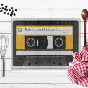 Planche À Découper Cassette Mix Tape Maman Amusante Nouveauté