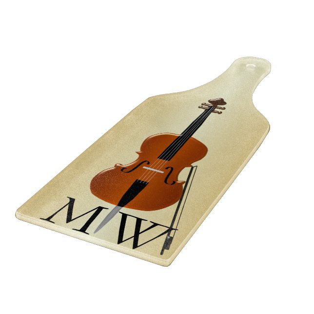 Planche À Découper Cello Design Monogramme (Coin)