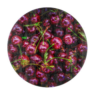 Planche À Découper Cerises