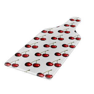 Planche À Découper Cerises rouges douces et fraîches