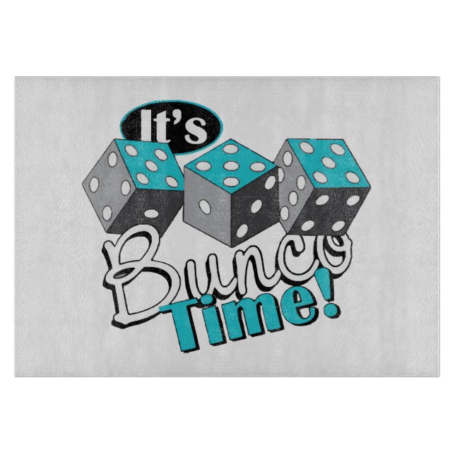 Planche À Découper C'est l'heure de Bunco ! (Devant)