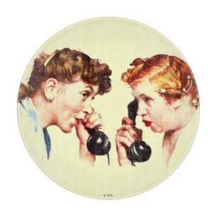 Planche À Découper Chaîne de bavardage