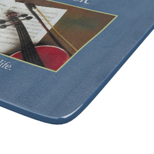 Planche À Découper Chaînes de musique, L'âme de la vie, Traditionnel