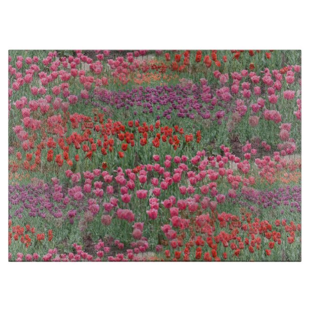 Planche À Découper Champ De Tulipes (Devant)