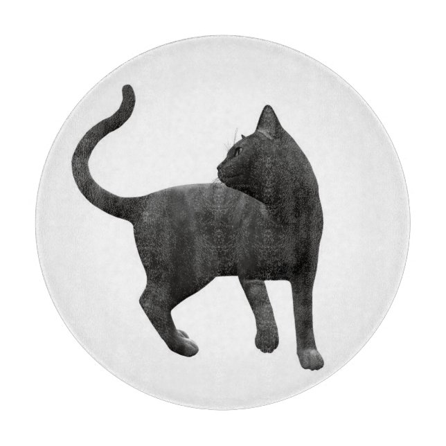 Planche à découper Chat Noir (Devant)