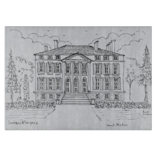 Planche À Découper Château Margaux  Bordeaux, France