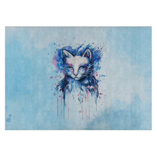 Planche À Découper Chaton (Devant)