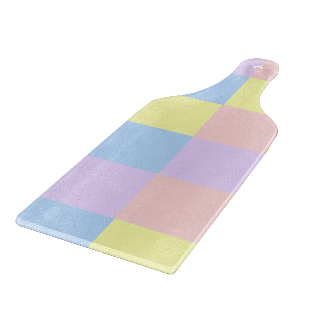 Planche À Découper Checkers Pastel Spring (Coin)