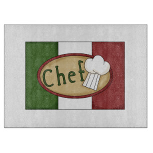 Planche À Découper Chef Casquette italien Commission de coupe