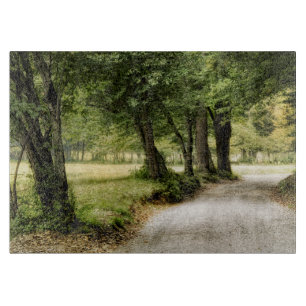 Planche À Découper Chemin dans le pays