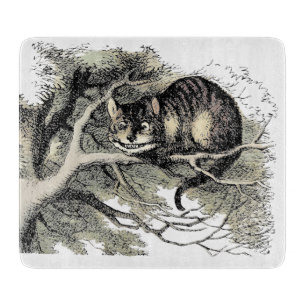 Planche À Découper Cheshire Chat Alice Wonderland Classic