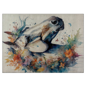 Planche À Découper Cheval de Pékin blanc