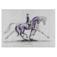 Cheval Dressage en Trot Piaffe