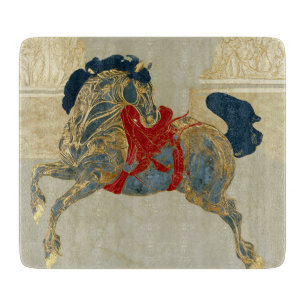 Planche À Découper Cheval Impérial Doré